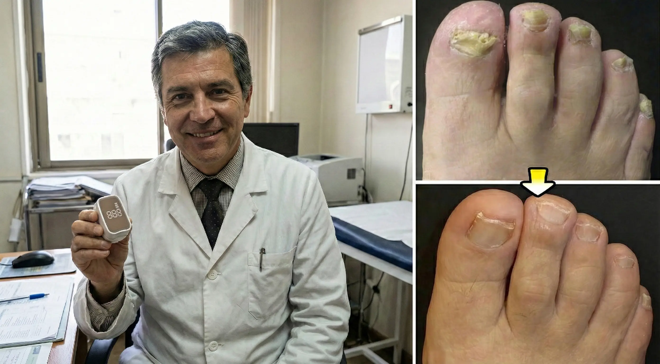 Dispositivo LaserClean — héroe